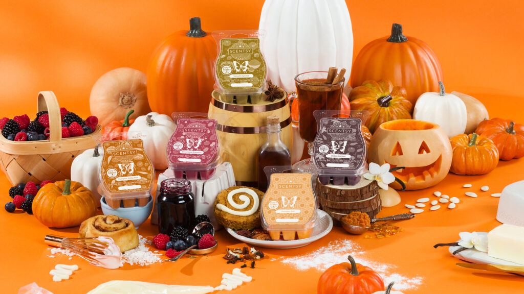 Photo of Scentsy's Gourdy Goodness Wax Collection 